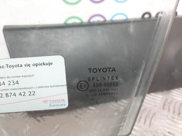 6810205020 Toyota luna de puerta delantera derecha