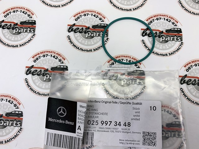 Junta de tuberia de EGR a la culata para Mercedes GL (X164)