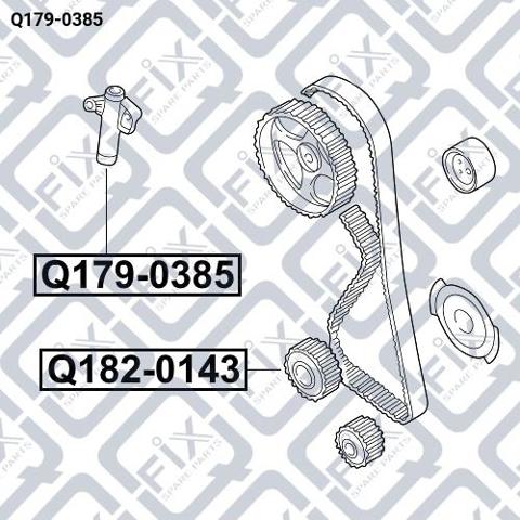 Tensor, correa dentada Q-fix Q1790385 precio, desde 99,15 USD