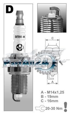 Comprar DR17YS9 Brisk Bujía de encendido