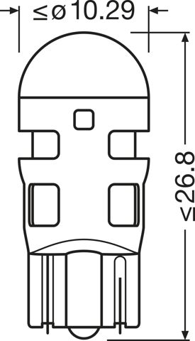 Comprar 2825DWP2BL Osram Lámpara de luz interior de cabina