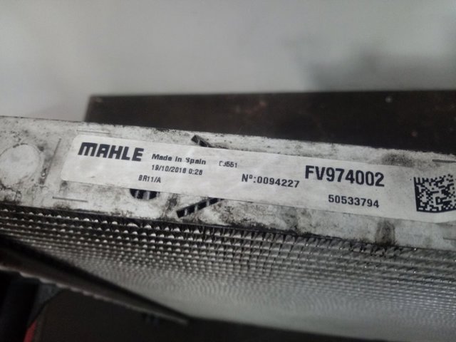 Comprar 50533794 Fiat/Alfa/Lancia Radiador adicional de refrigeración del motor
