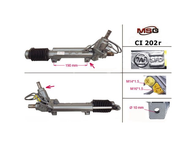 Comprar CI202R MSG Rebuilding Cremallera