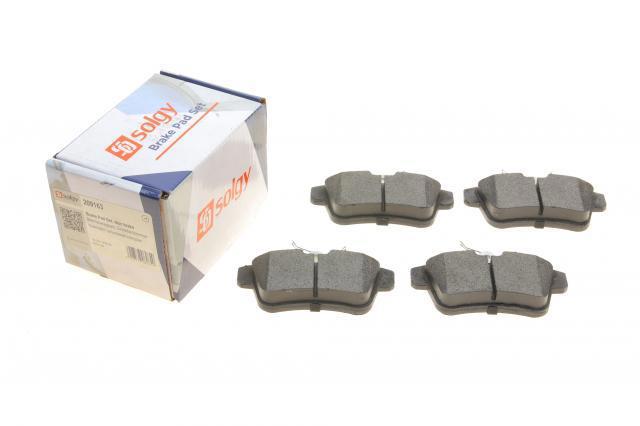 Pastillas traseras de freno Solgy 209163 precio, desde 24,56 EUR