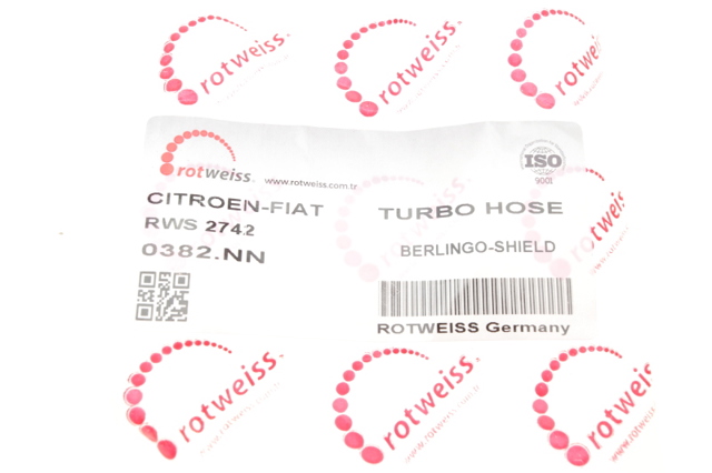 Tubo flexible de aire de sobrealimentación Rotweiss RWS2742