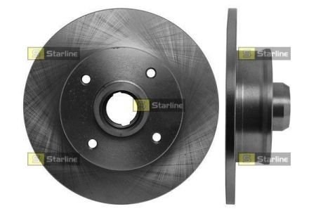 Disco de freno trasero PB3121 Starline