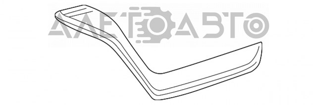Goma de contorno del maletero para Toyota Camry (V30)