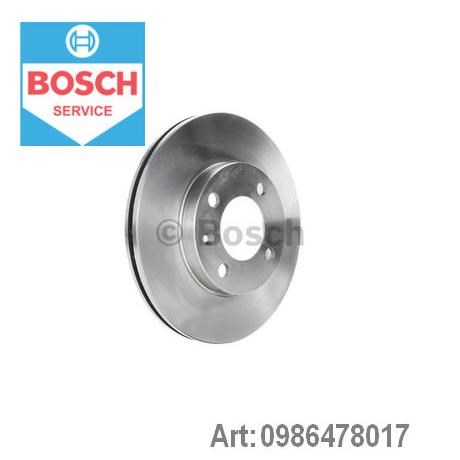 Disco de freno delantero Bosch 986478017