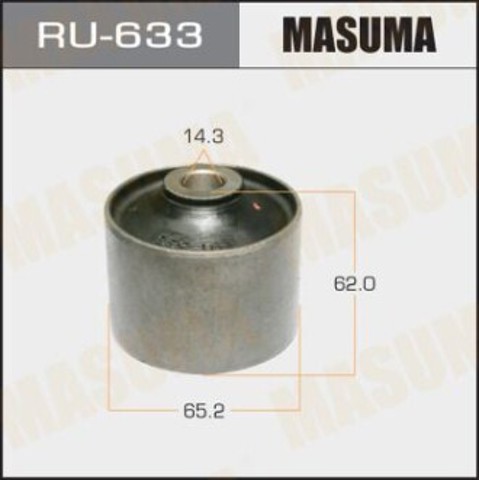 Comprar RU633 Masuma Buje del brazo longitudinal inferior trasero
