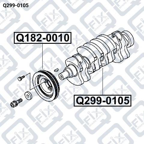 Q299-0105 Q-fix cigüeñal