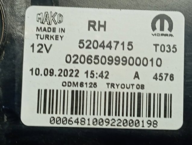 Comprar 52044715 Fiat/Alfa/Lancia Piloto trasero derecho