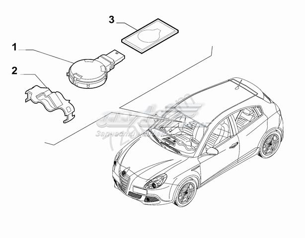 Sensor de lluvia Alfa Romeo Giulietta (940)