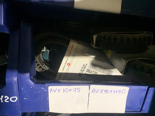 Correa de alternador AVX10X1075 Optibelt