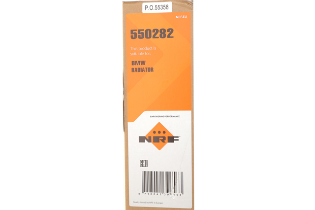 Radiador adicional de refrigeración del motor NRF 550282 precio, desde 187,09 EUR