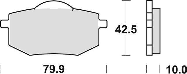 MCB587 TRW pastillas de freno delanteras