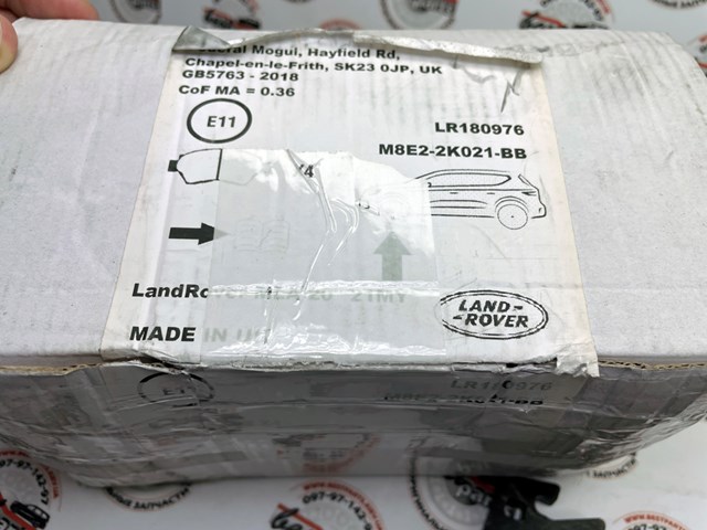 Pastillas de freno LR180976 Land Rover