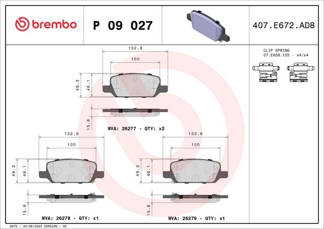 P09027 Brembo