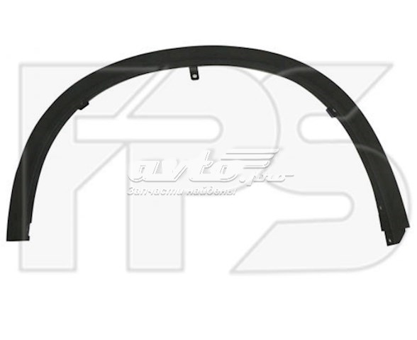 Extensión de la aleta delantera derecha 7721054P005PK Suzuki