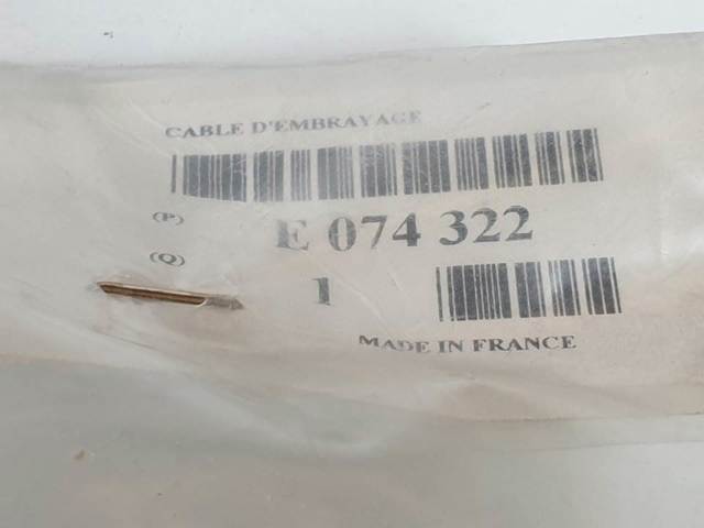 Cable de embrague E074322 Peugeot/Citroen