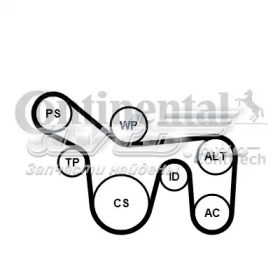 Comprar 6PK1715K1 Continental/Siemens Correa de transmisión