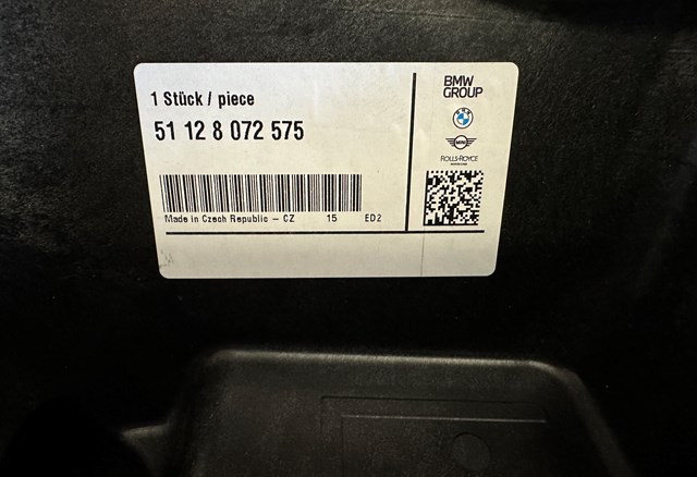  BMW 51128072575 precio, desde 88,57 EUR