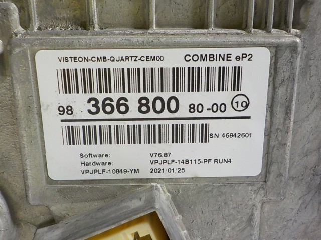 Cuadro instrumentos 9848580480 Peugeot/Citroen