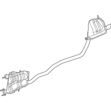 4880202AG Chrysler silenciador posterior