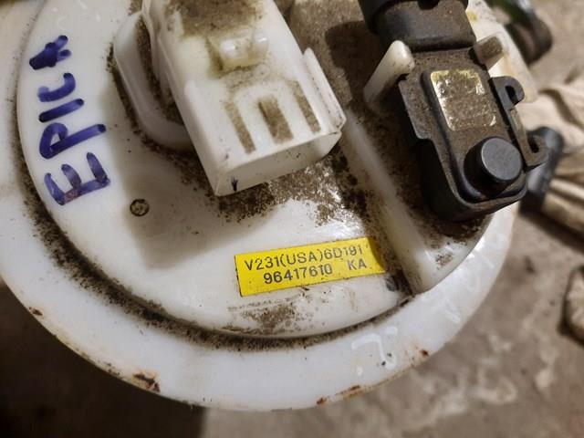 Bomba de combustible General Motors 96417610