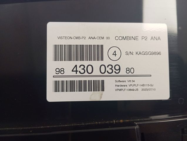  Peugeot/Citroen 9843003980