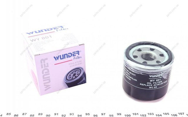Comprar WY801 Wunder Filtros de aceite