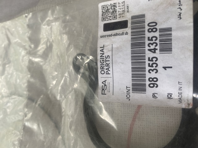 Junta de la bomba de vacío Peugeot/Citroen 9835543580 precio, desde 9,21 EUR