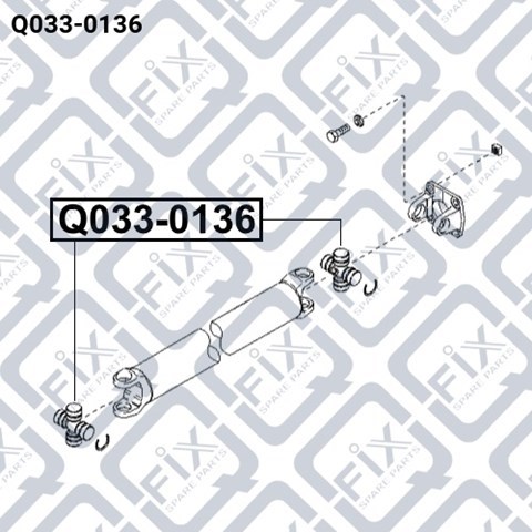 Cruceta Q0330136 Q-fix