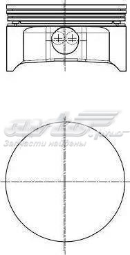 87-141207-00 Nural pistón completo para 1 cilindro, cota de reparación + 0,50 mm