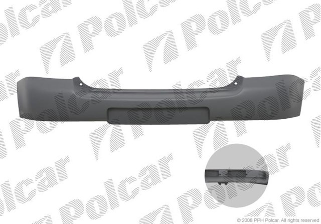 5215952030 Toyota parachoques trasero, parte superior