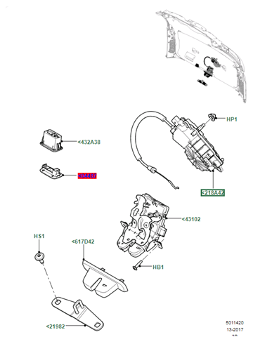 LR095549 Land Rover