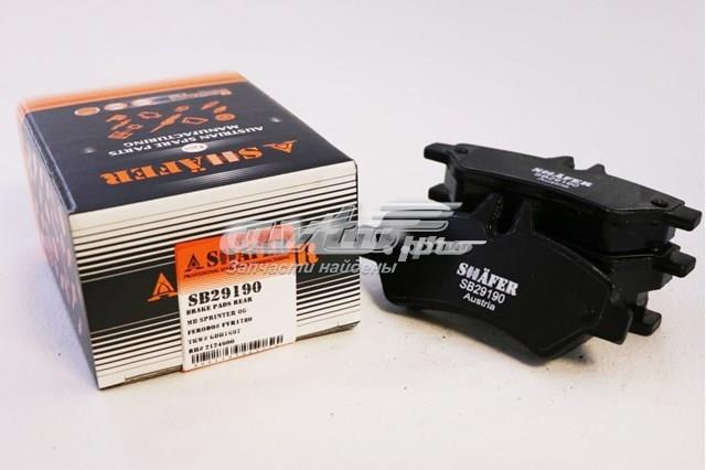 Comprar SB29190 Shafer Pastillas de freno traseras