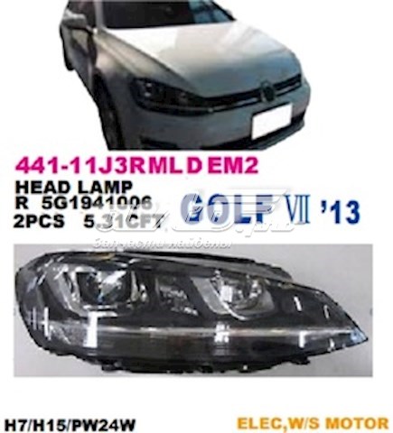 Comprar 44111J3RMLDEM2 Depo/Loro/Abakus Faro derecho