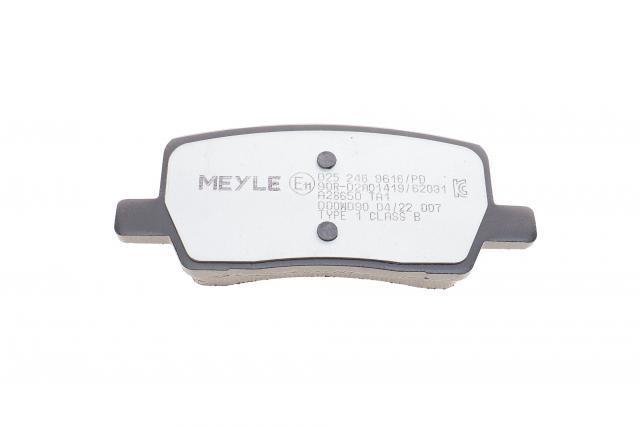 Pastillas traseras de freno Meyle 0252469616PD precio, desde 38,92 EUR