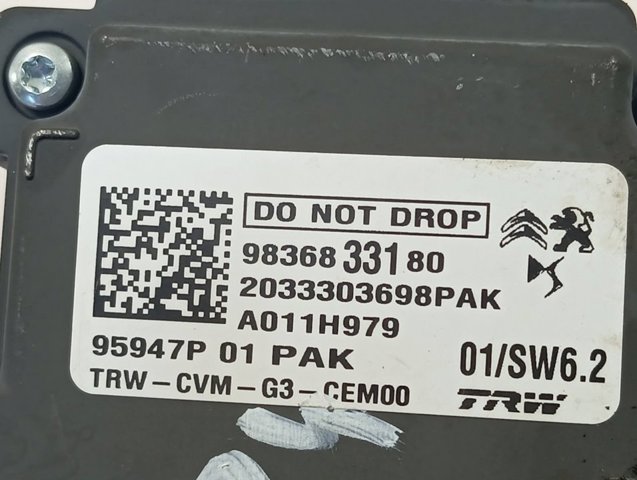 9836833180 Peugeot/Citroen 