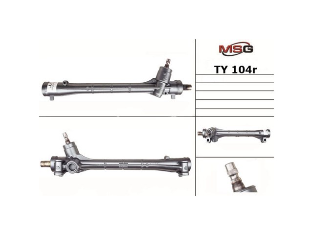 TY104R MSG Rebuilding Cremallera caja de direccion