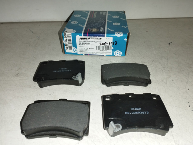RD23593STD Rider Pastillas freno traseras