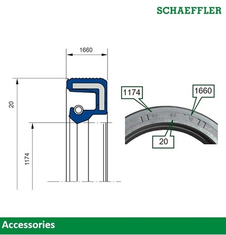 Retén del semieje trasero Timken 8660S precio, desde 11,54 EUR