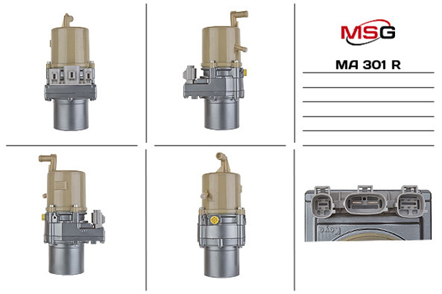 Bomba de dirección MA301R MSG Rebuilding