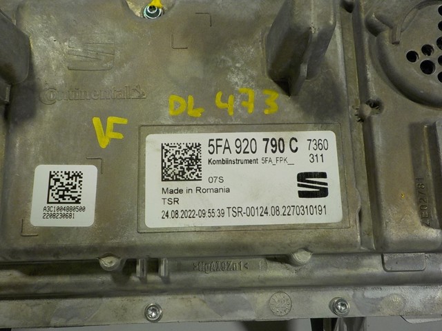 5FA920790C VAG Tablero de instrumentos