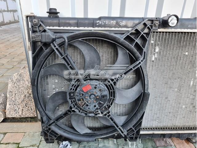 2538026400 Hyundai/Kia difusor de radiador, ventilador de refrigeración, condensador del aire acondicionado, completo con motor y rodete