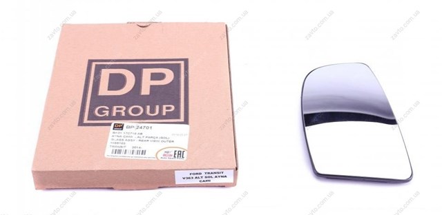 Cristal de espejo retrovisor exterior izquierdo DP Group BP24701 precio, desde 27,23 EUR