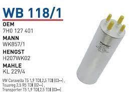 Filtro combustible Wunder WB1181 precio, desde 38,36 EUR
