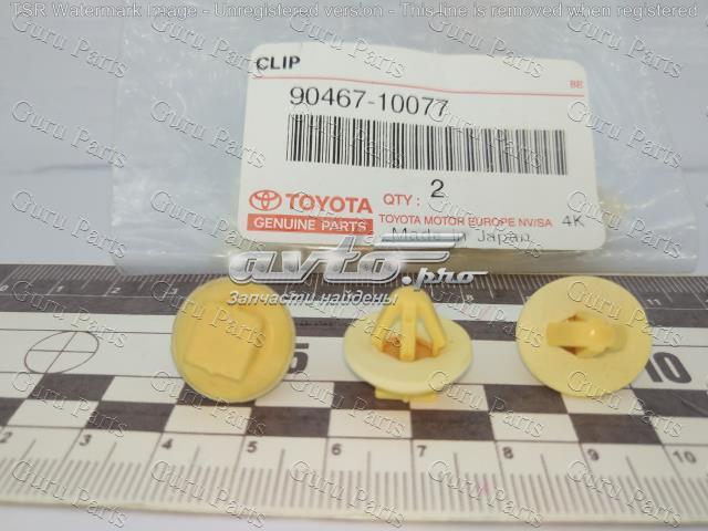9046710077 Toyota clips de fijación de moldura de puerta