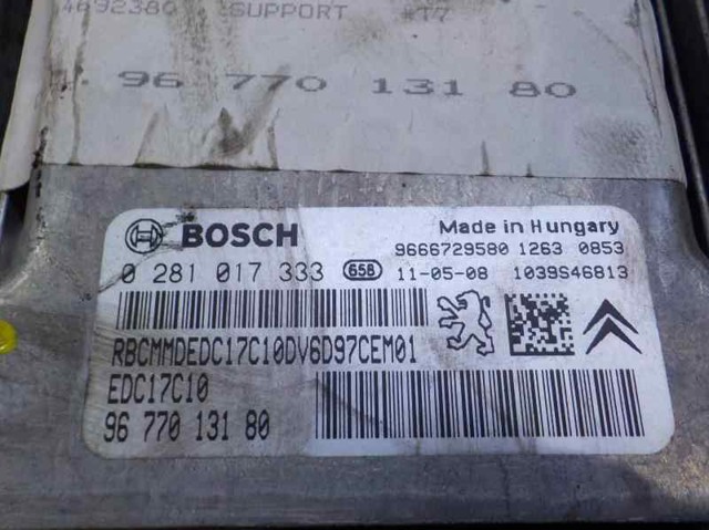 Comprar 0281017333 Peugeot/Citroen ECU