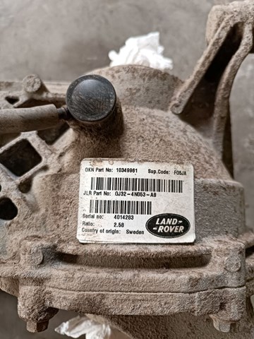 Diferencial trasero Land Rover LR072726 precio, desde 1232,75 EUR
